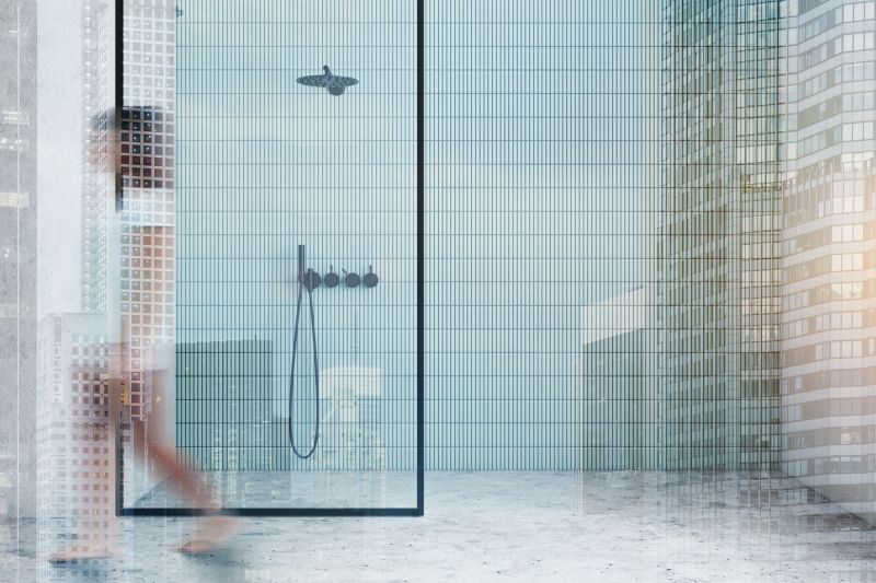 Large-Format Tile Shower Walls