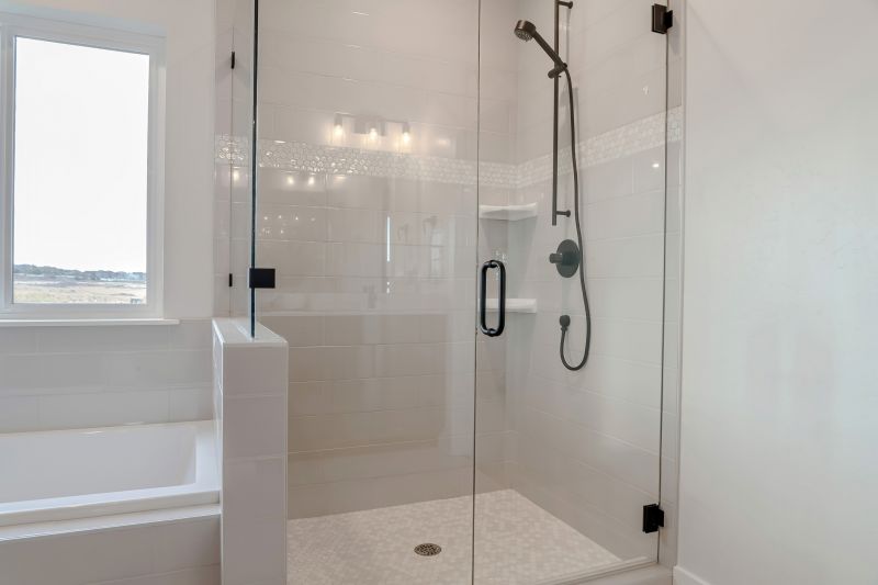 Multi-Panel Glass Shower Door